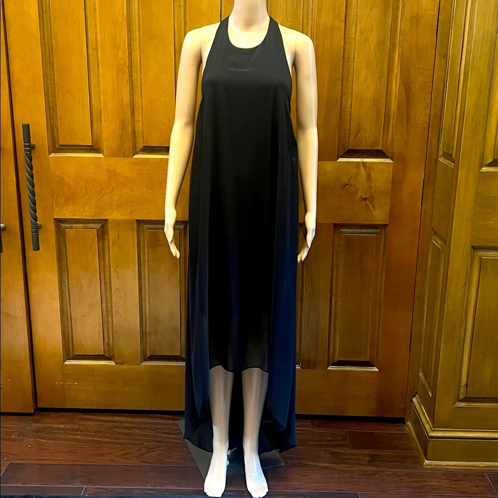 Alice + Olivia Black Strapless Dress Like Chiffon
Strapless. leather zipper SZ M